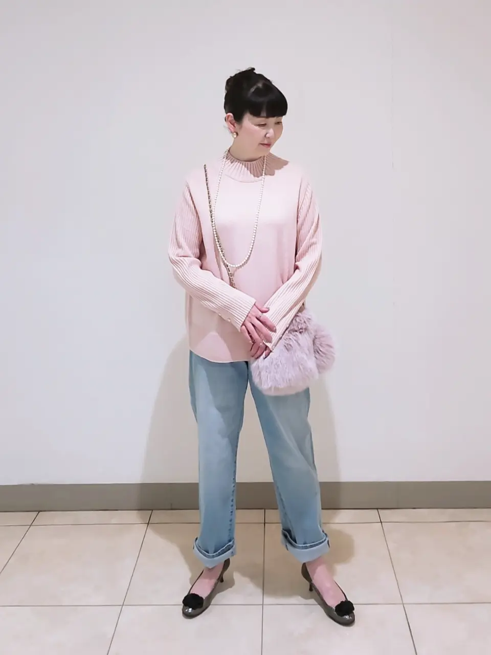 J.PRESS LADIES L スタッフ コーディネート画像