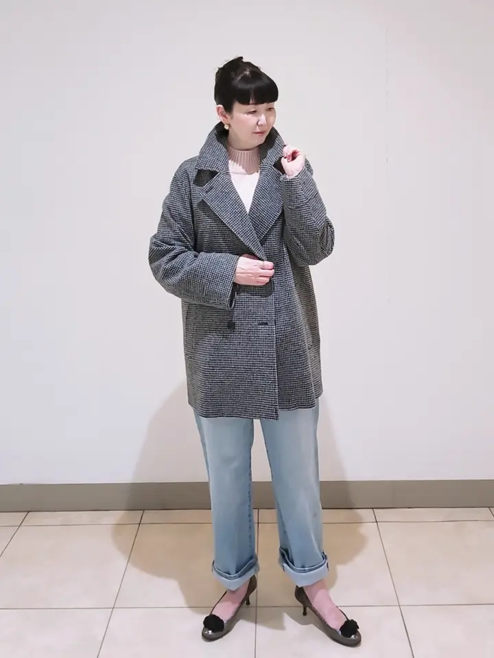 J.PRESS LADIES L スタッフ コーディネート画像