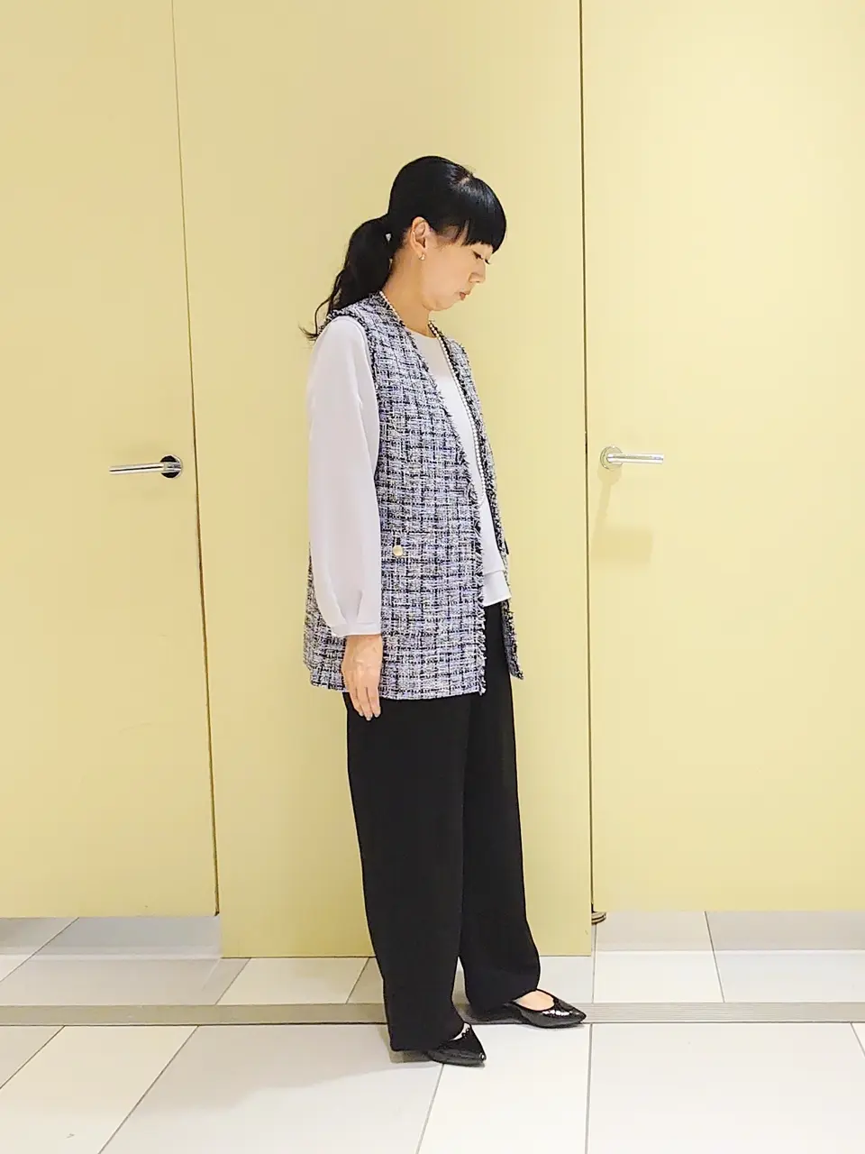 J.PRESS LADIES スタッフ コーディネート画像