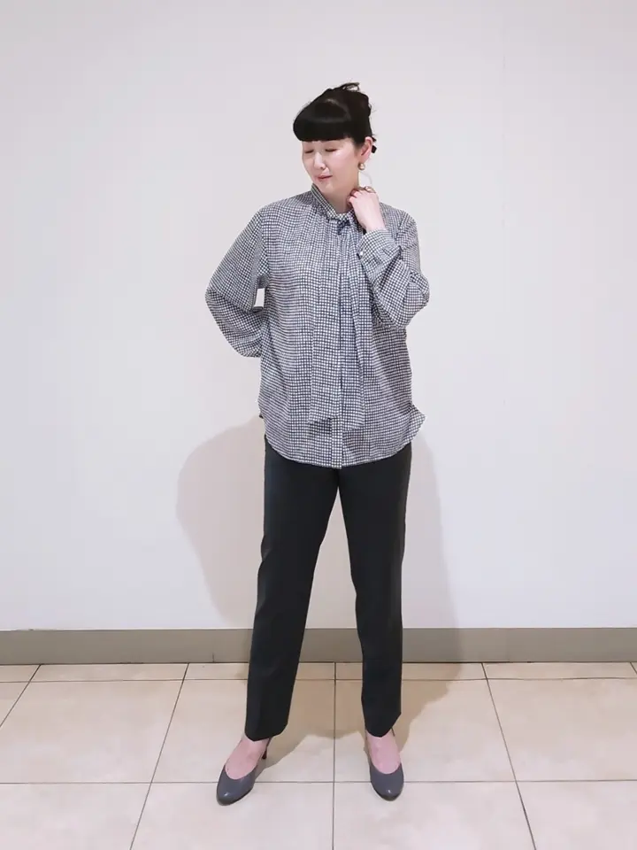 J.PRESS LADIES L スタッフ コーディネート画像