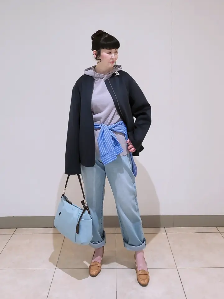 J.PRESS LADIES L スタッフ コーディネート画像