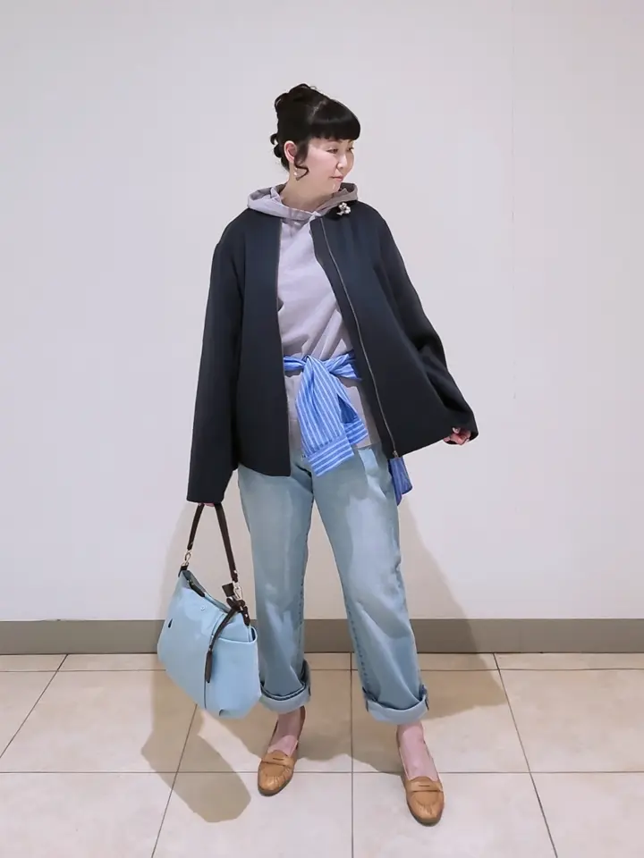 J.PRESS LADIES L スタッフ コーディネート画像
