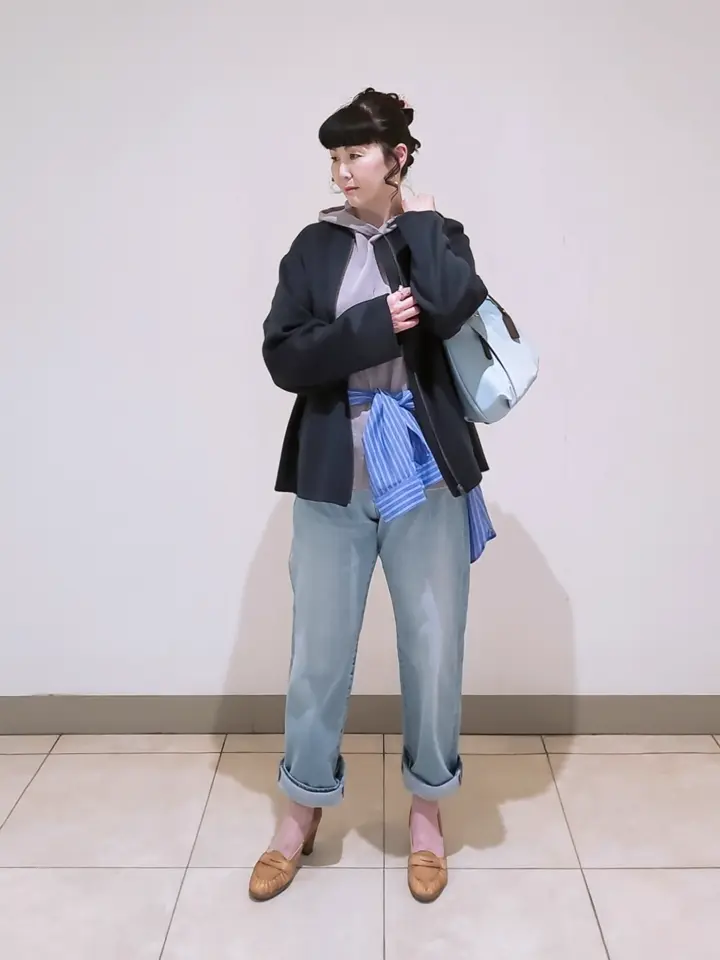 J.PRESS LADIES L スタッフ コーディネート画像