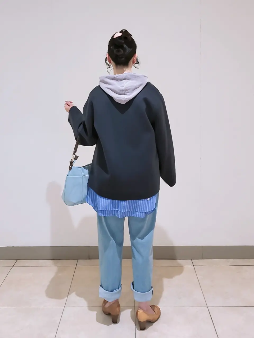 J.PRESS LADIES L スタッフ コーディネート画像