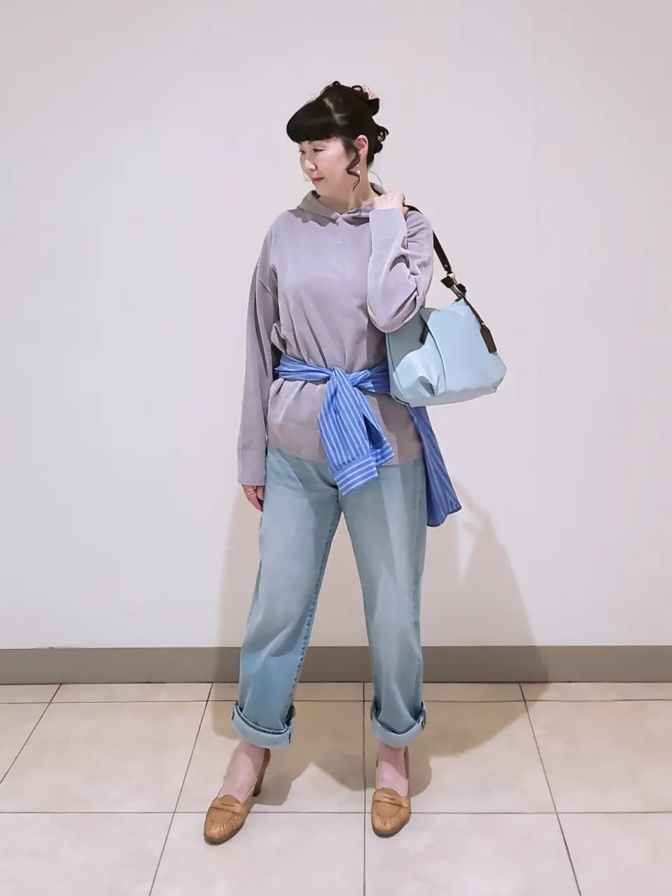 J.PRESS LADIES L スタッフ コーディネート画像