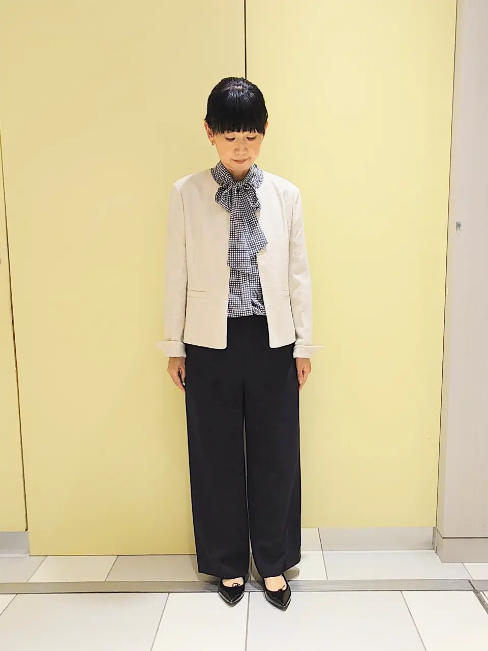 J.PRESS LADIES スタッフ コーディネート画像