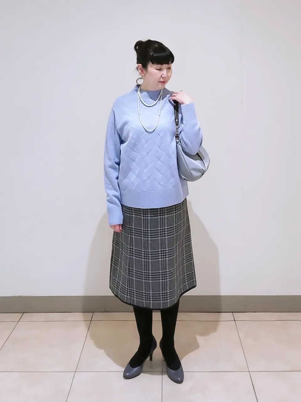 J.PRESS LADIES L スタッフ コーディネート画像