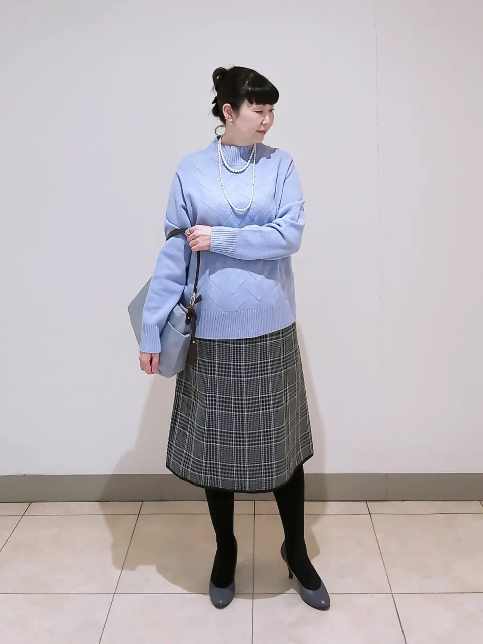 J.PRESS LADIES L スタッフ コーディネート画像