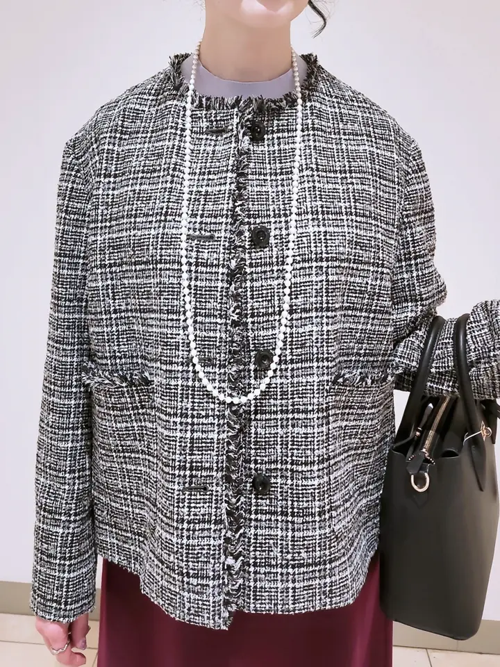 J.PRESS LADIES L スタッフ コーディネート画像