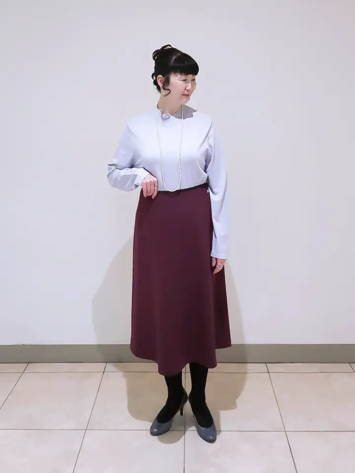 J.PRESS LADIES L スタッフ コーディネート画像