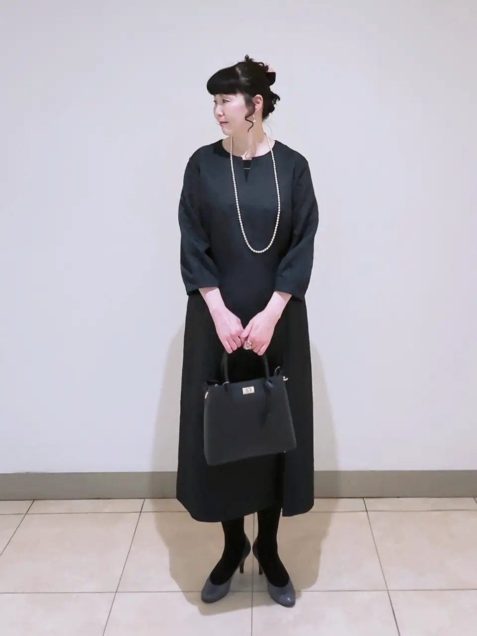 J.PRESS LADIES L スタッフ コーディネート画像