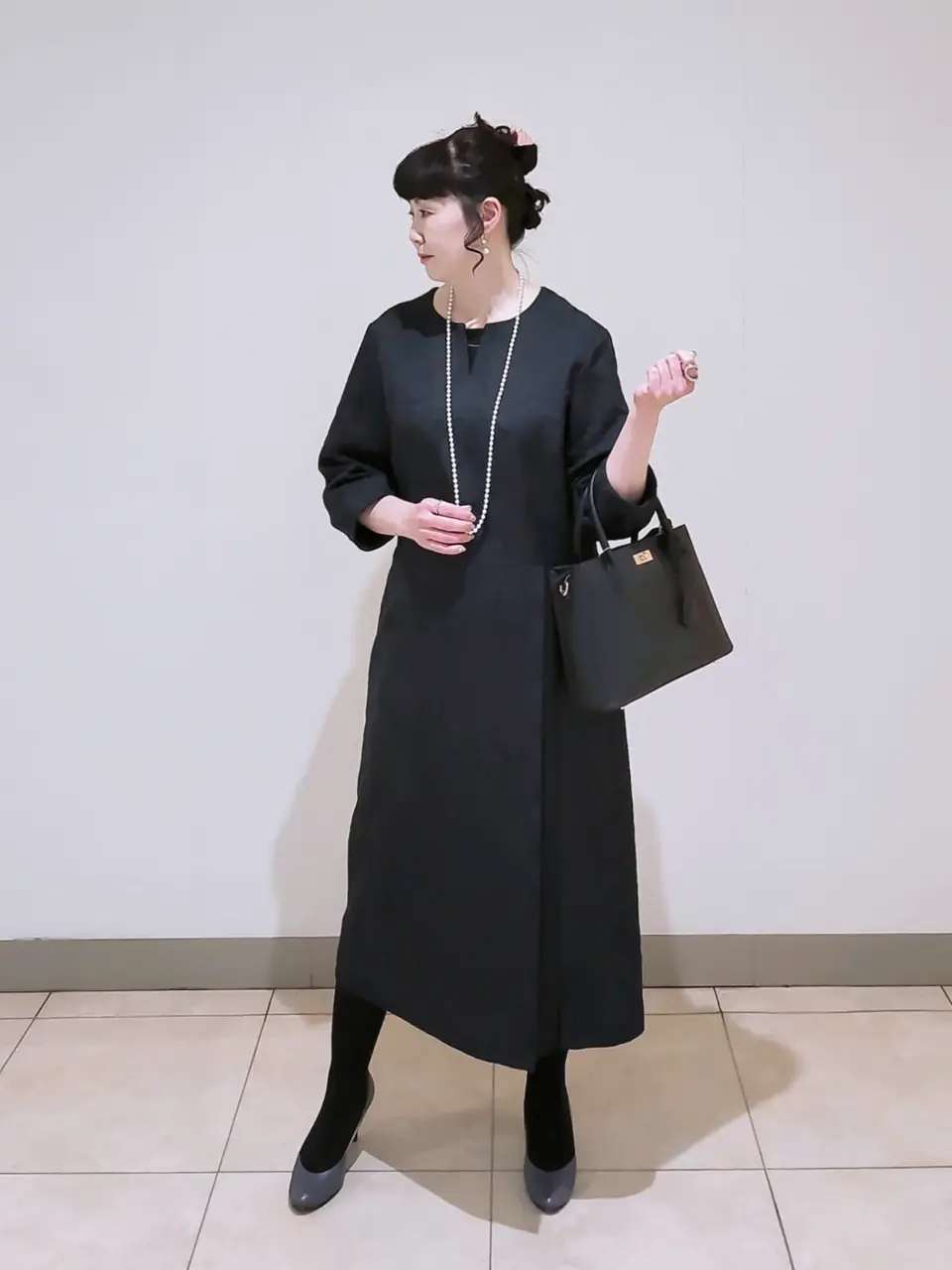 J.PRESS LADIES L スタッフ コーディネート画像