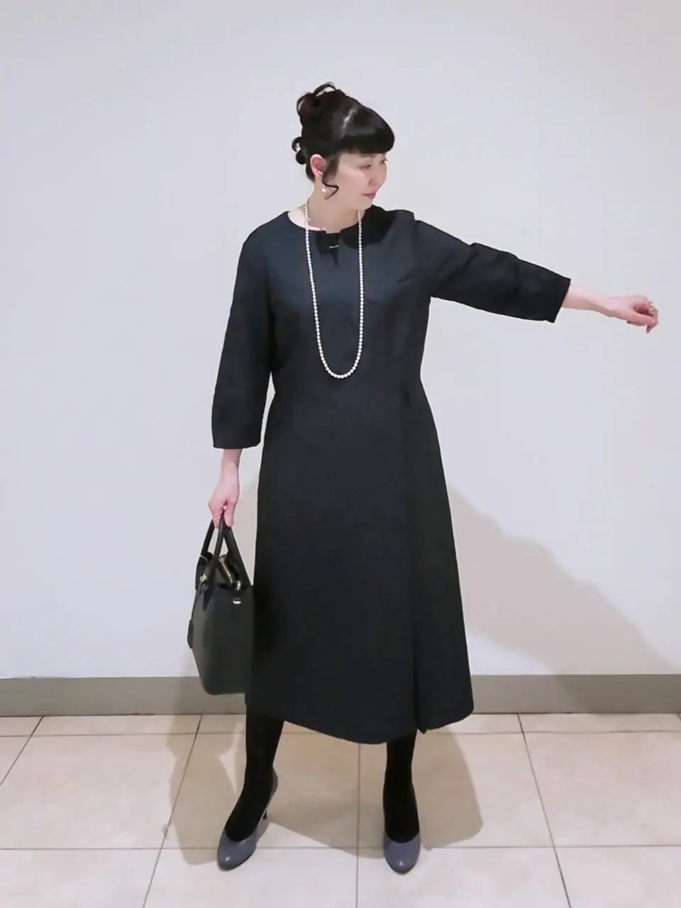 J.PRESS LADIES L スタッフ コーディネート画像