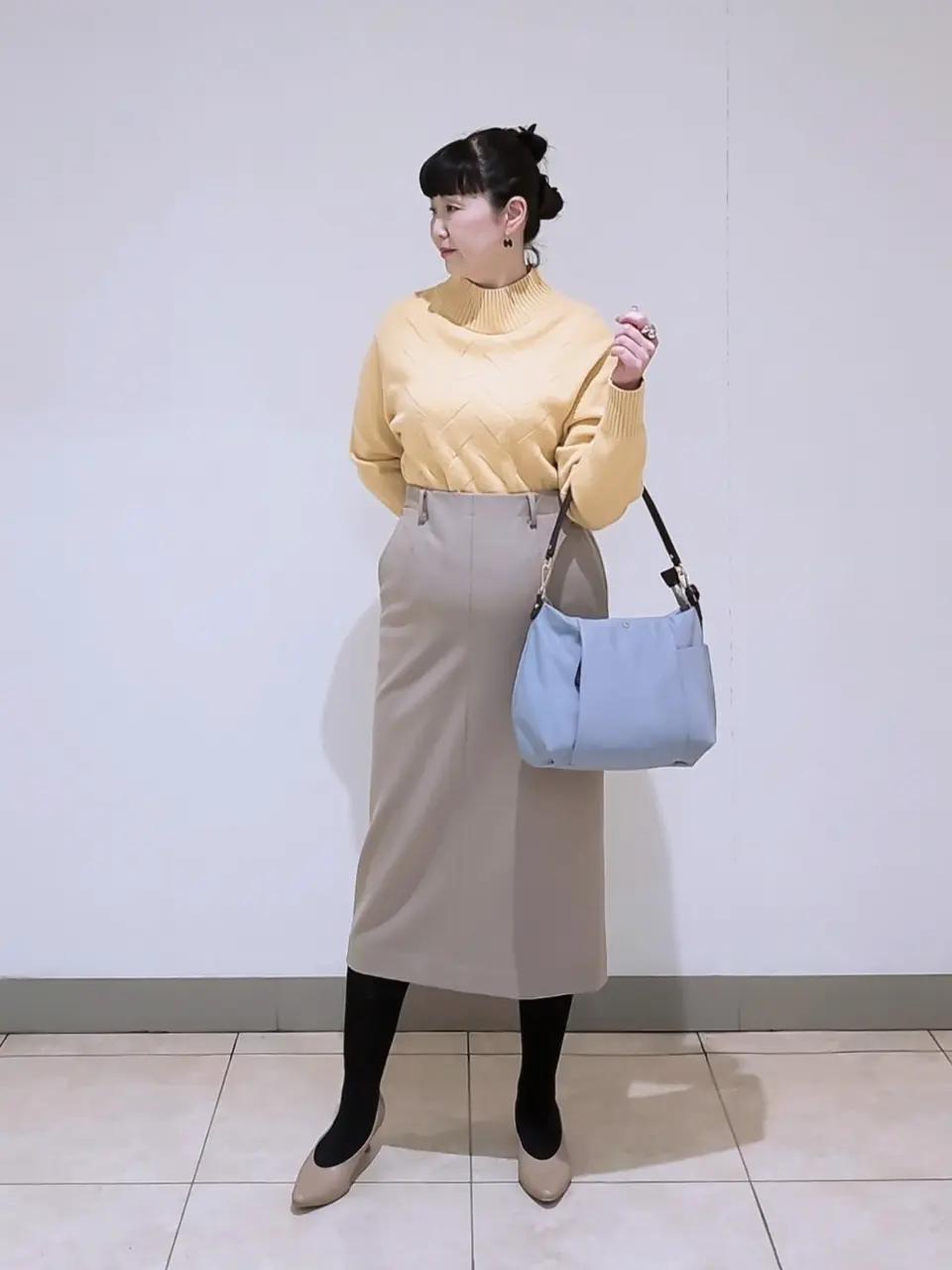 J.PRESS LADIES L スタッフ コーディネート画像
