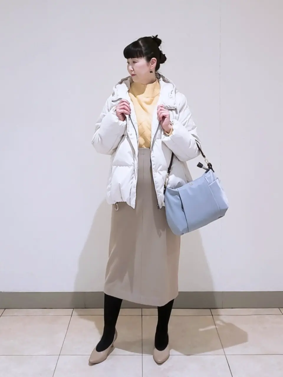 J.PRESS LADIES L スタッフ コーディネート画像