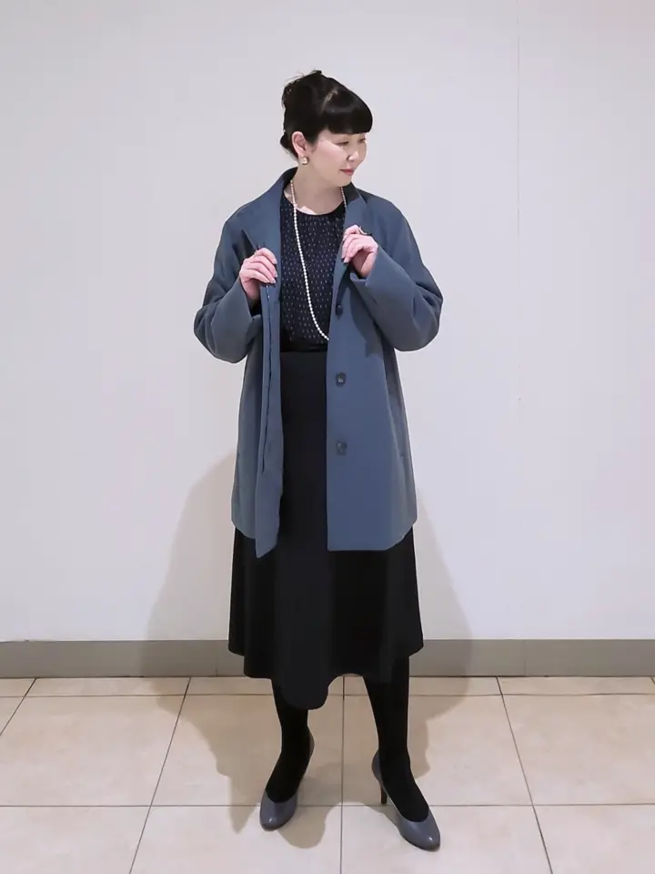 J.PRESS LADIES L スタッフ コーディネート画像