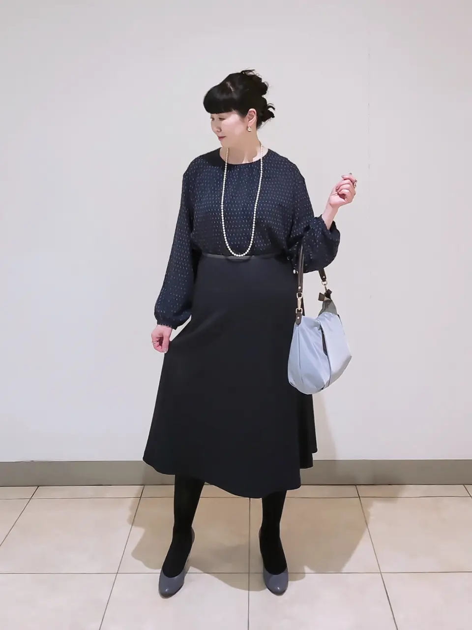 J.PRESS LADIES L スタッフ コーディネート画像