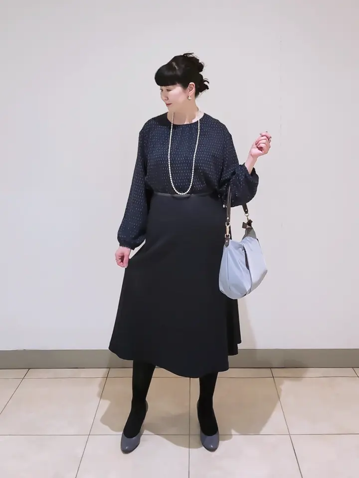 J.PRESS LADIES L スタッフ コーディネート画像