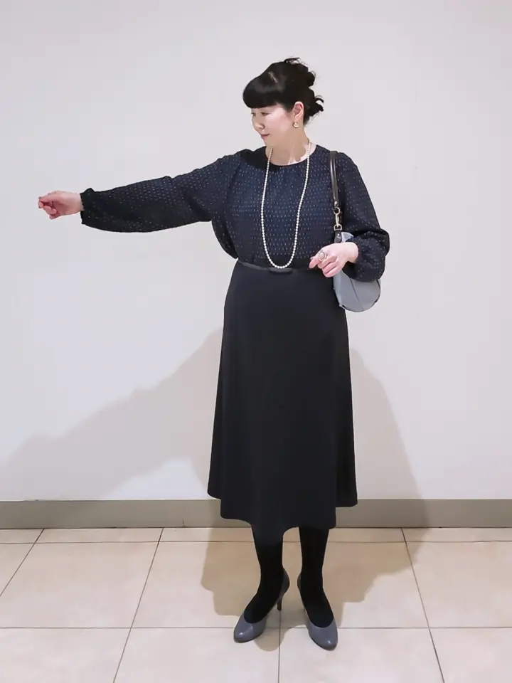 J.PRESS LADIES L スタッフ コーディネート画像