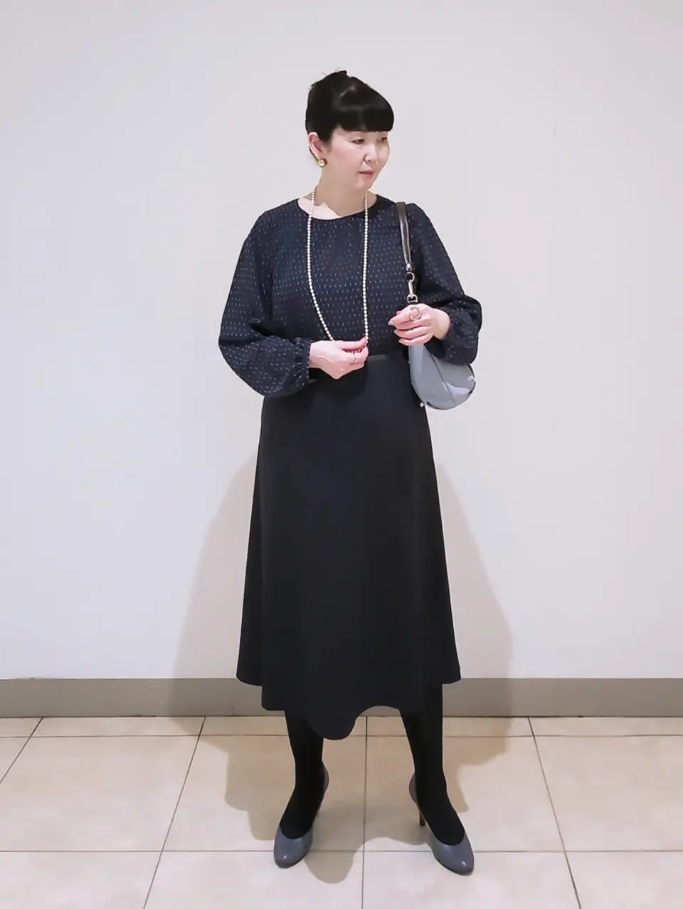 J.PRESS LADIES L スタッフ コーディネート画像