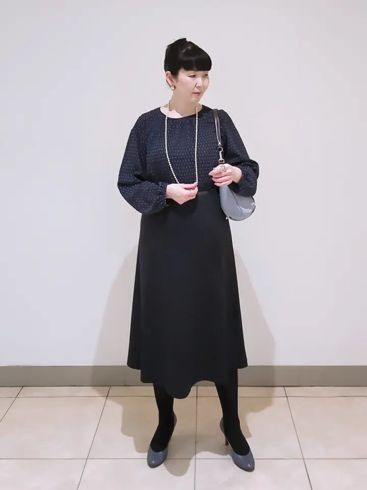 J.PRESS LADIES L スタッフ コーディネート画像