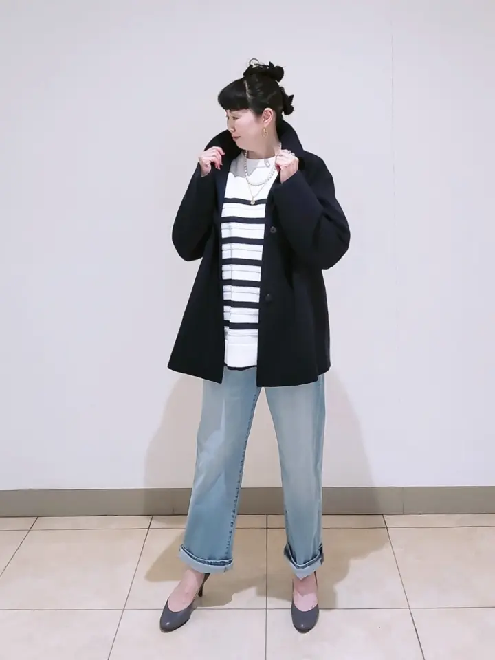 J.PRESS LADIES L スタッフ コーディネート画像