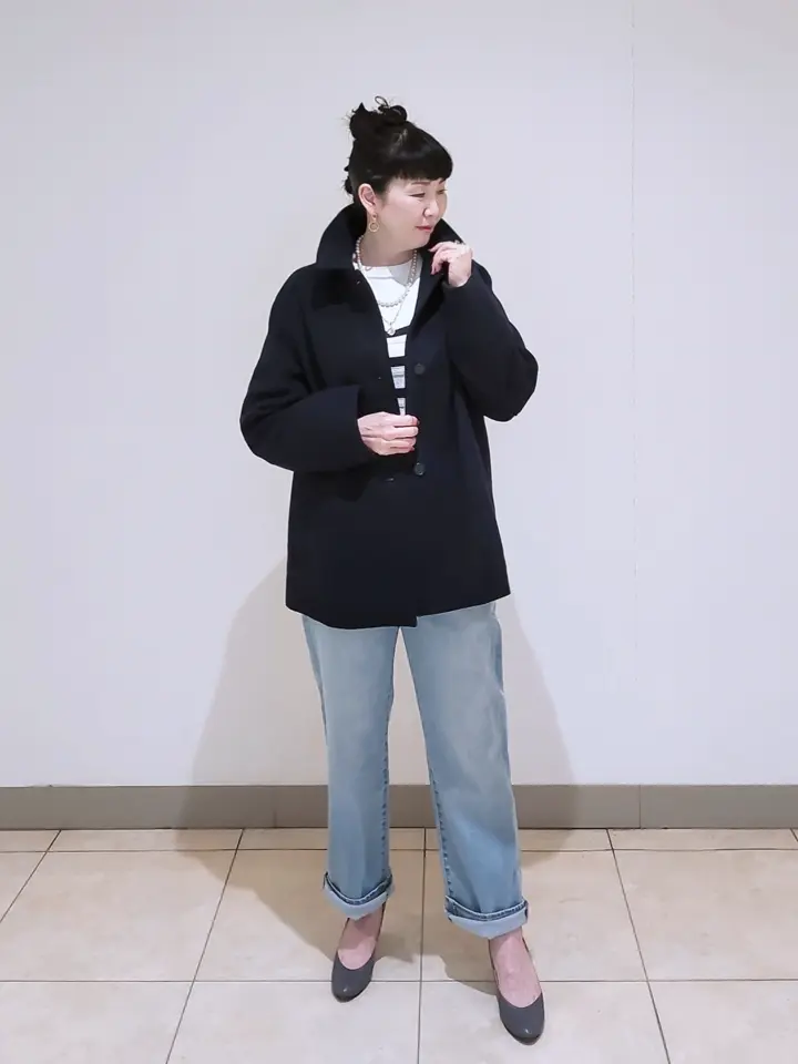 J.PRESS LADIES L スタッフ コーディネート画像