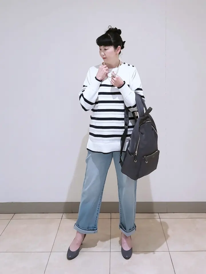 J.PRESS LADIES L スタッフ コーディネート画像