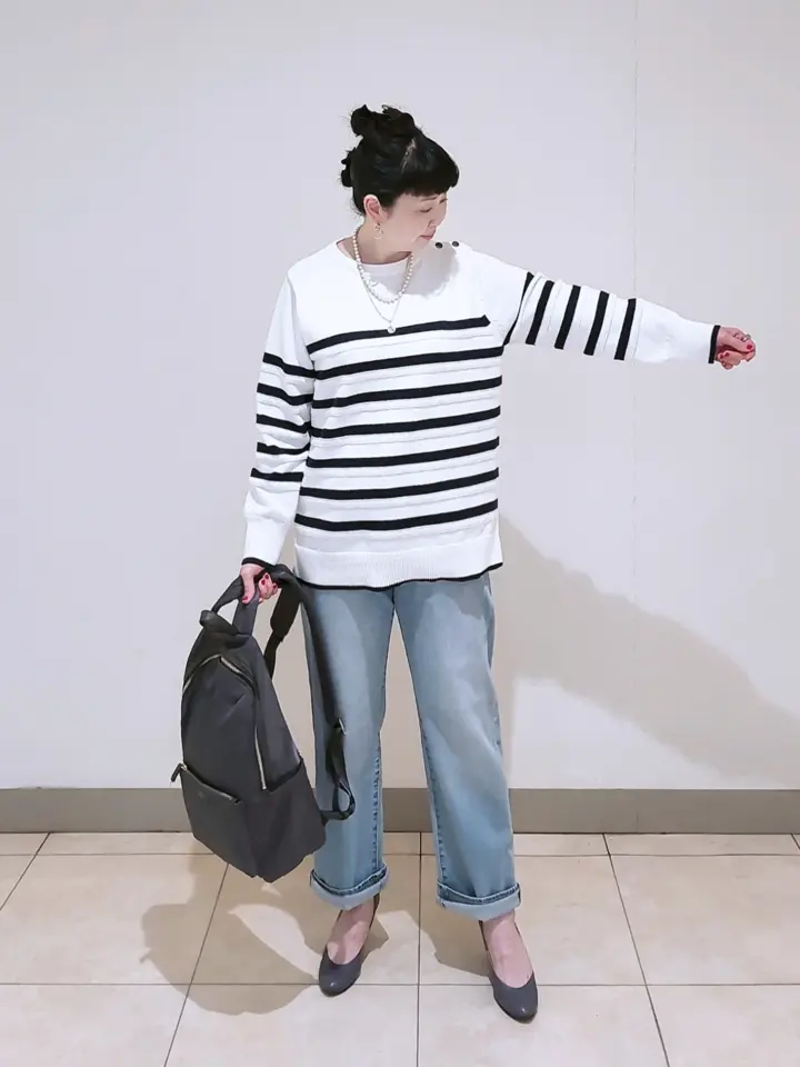 J.PRESS LADIES L スタッフ コーディネート画像