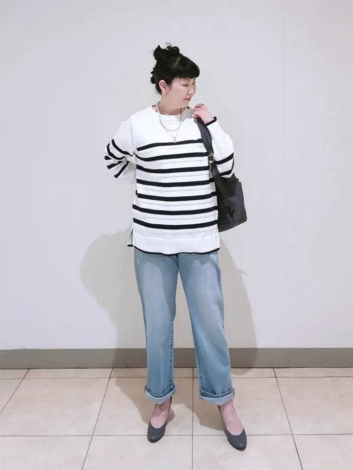 J.PRESS LADIES L スタッフ コーディネート画像