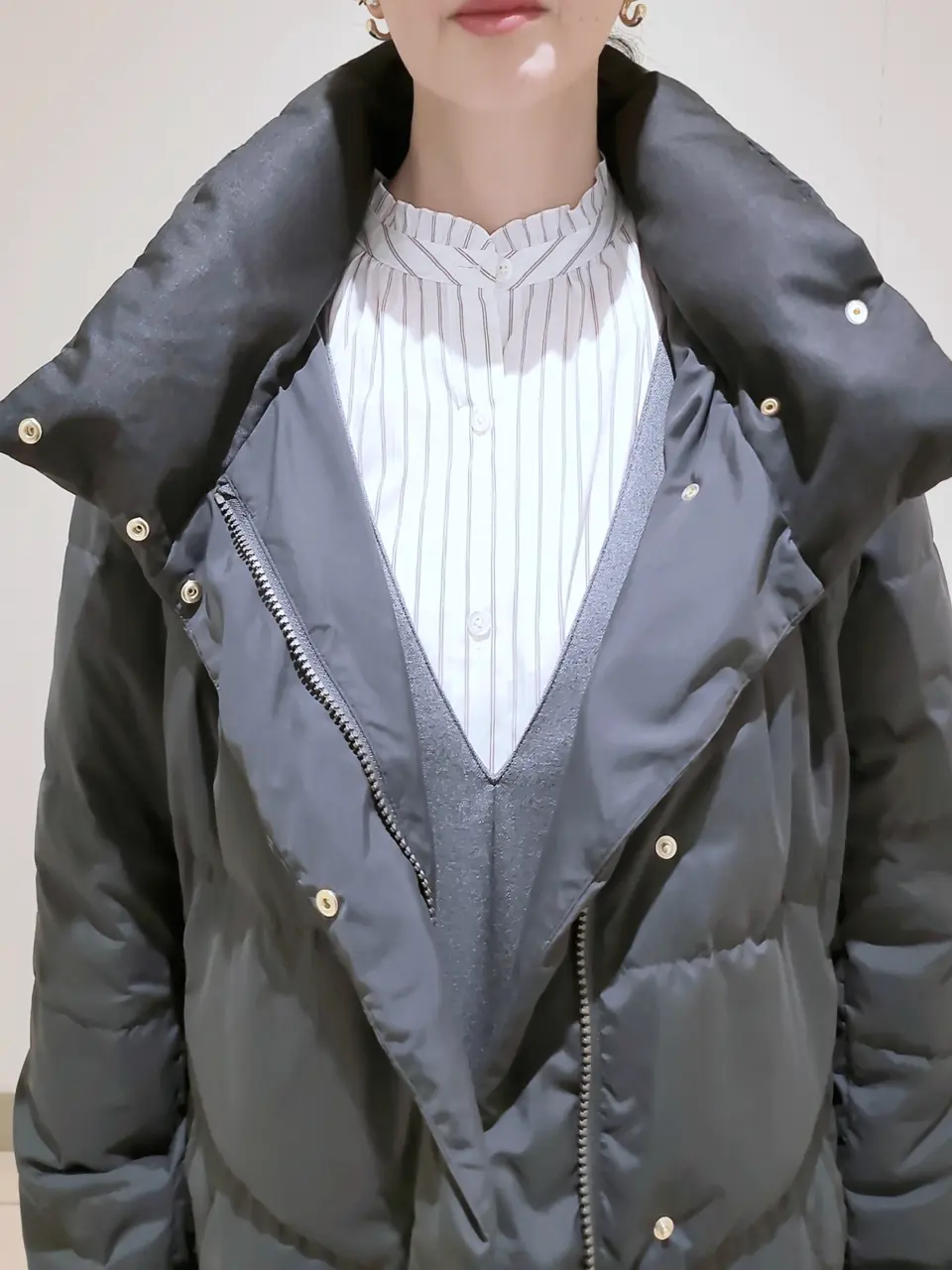 J.PRESS LADIES L スタッフ コーディネート画像