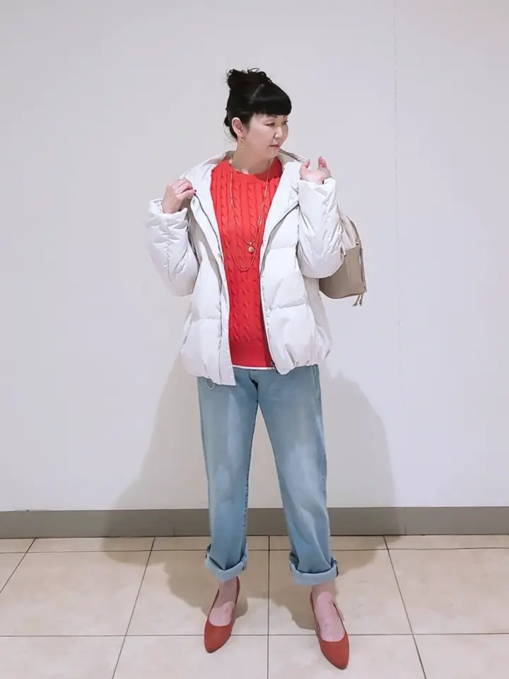 J.PRESS LADIES L スタッフ コーディネート画像