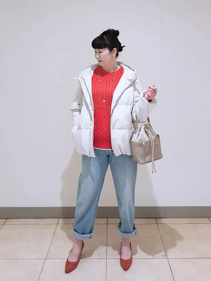 J.PRESS LADIES L スタッフ コーディネート画像