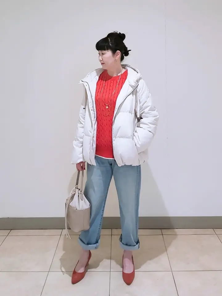 J.PRESS LADIES L スタッフ コーディネート画像