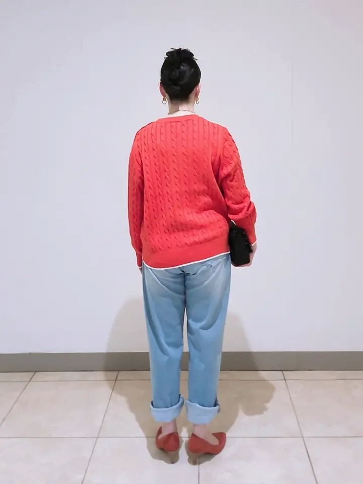 J.PRESS LADIES L スタッフ コーディネート画像