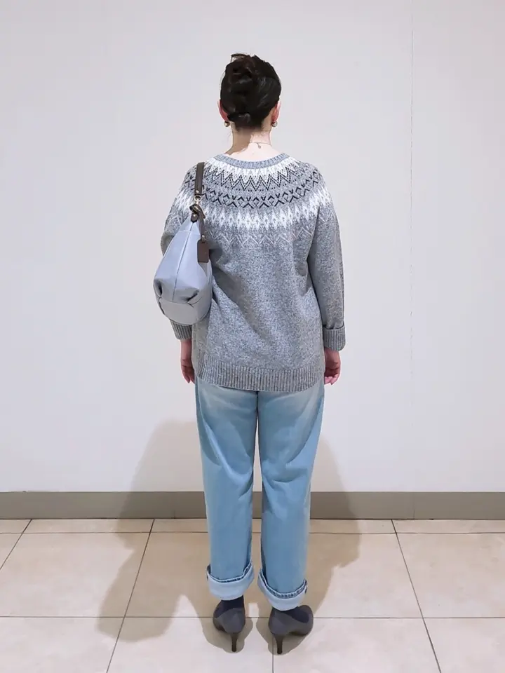 J.PRESS LADIES L スタッフ コーディネート画像