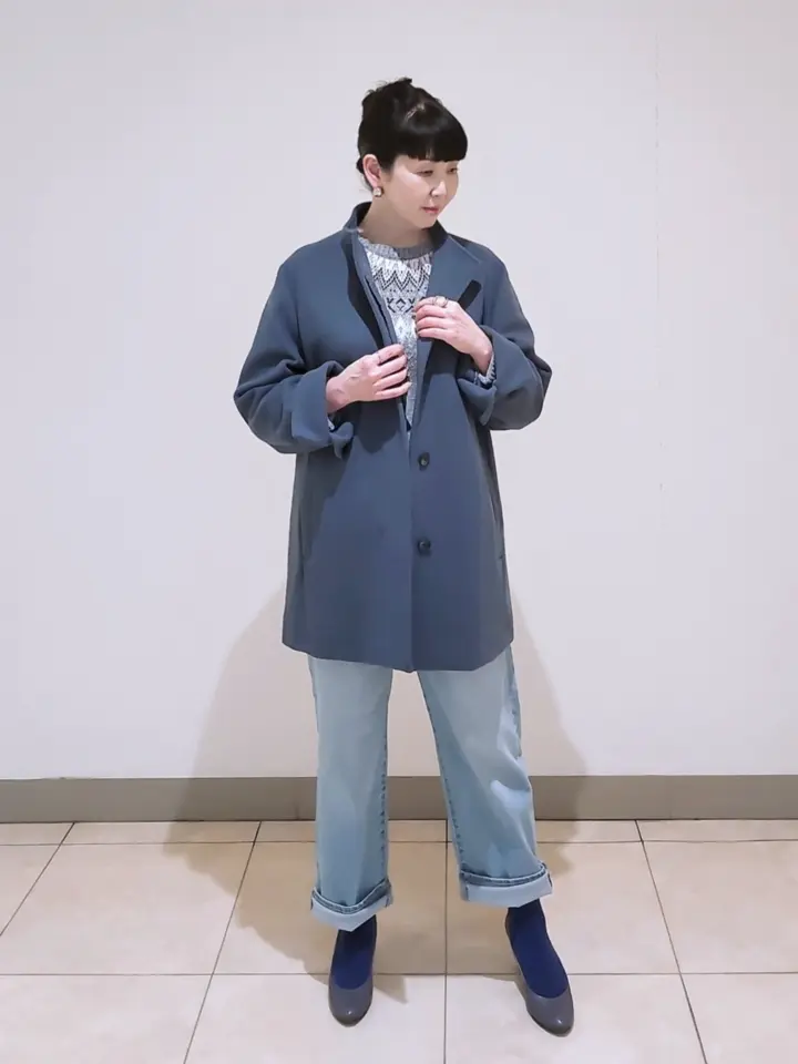 J.PRESS LADIES L スタッフ コーディネート画像