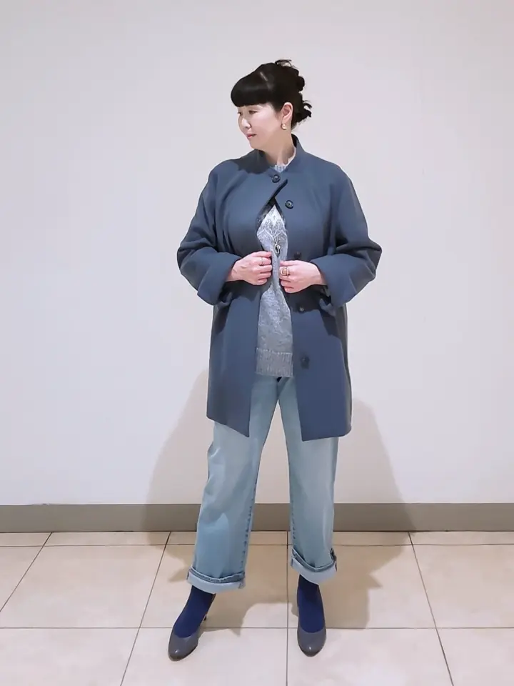 J.PRESS LADIES L スタッフ コーディネート画像