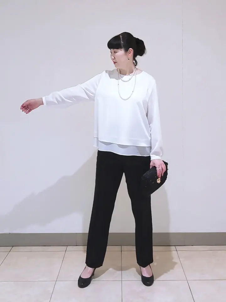 J.PRESS LADIES L スタッフ コーディネート画像