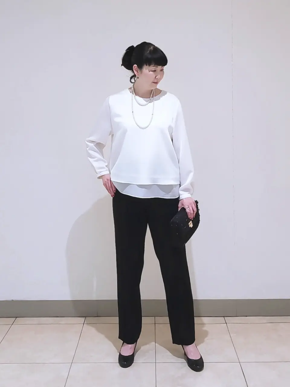 J.PRESS LADIES L スタッフ コーディネート画像