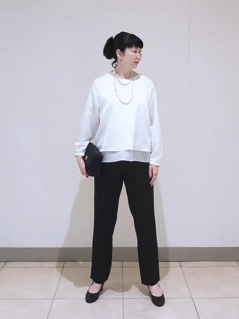 J.PRESS LADIES L スタッフ コーディネート画像