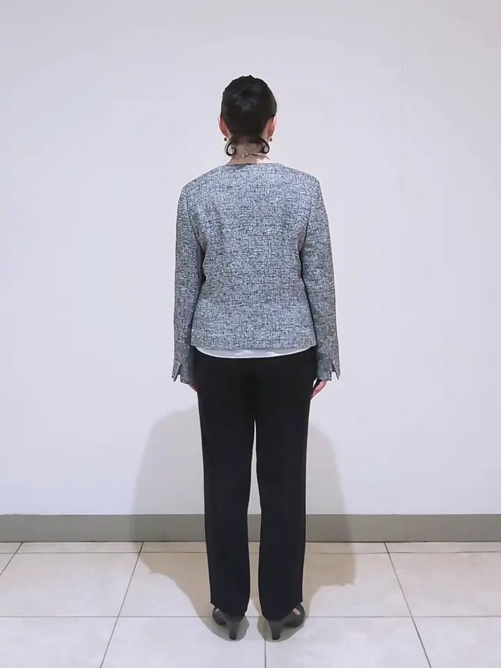 J.PRESS LADIES L スタッフ コーディネート画像