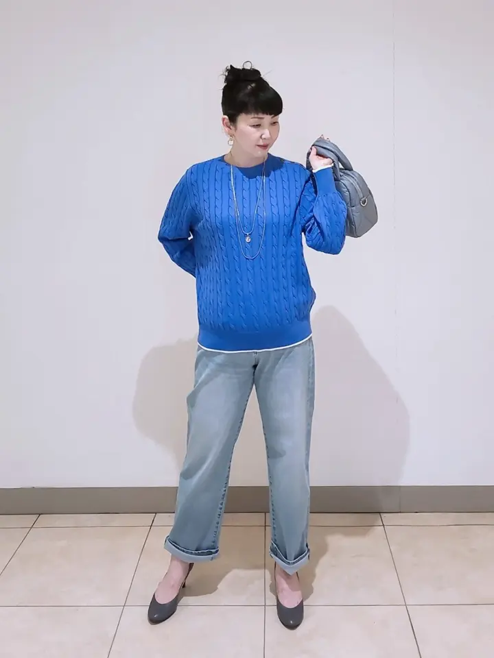 J.PRESS LADIES L スタッフ コーディネート画像