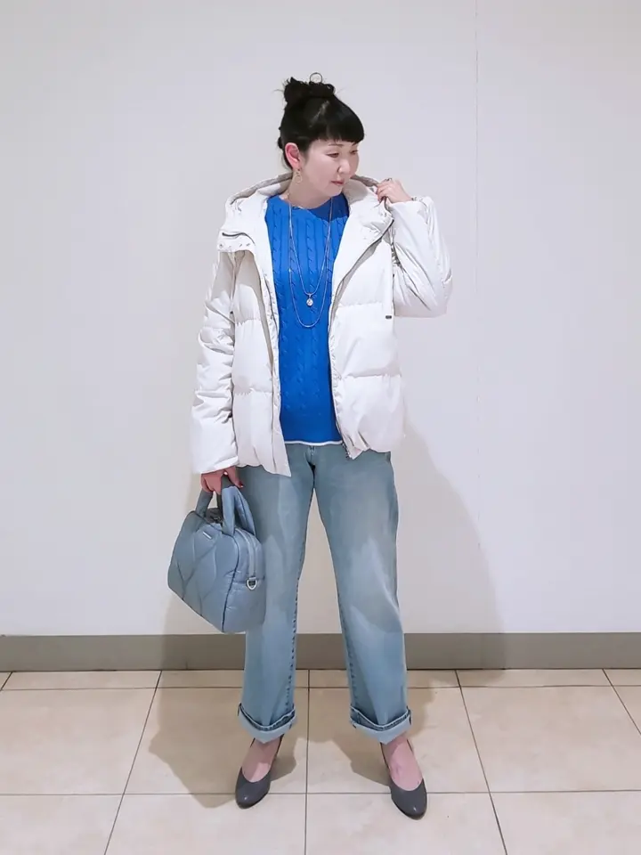 J.PRESS LADIES L スタッフ コーディネート画像