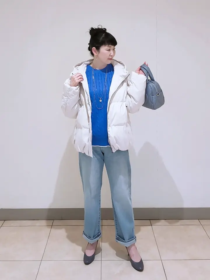 J.PRESS LADIES L スタッフ コーディネート画像