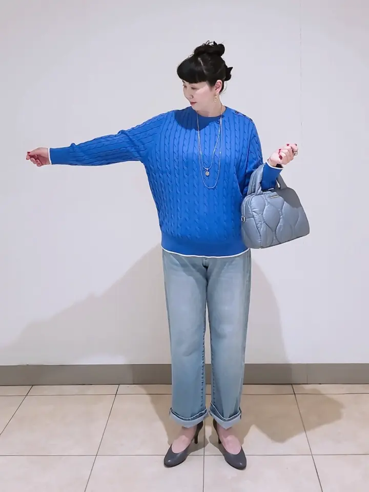 J.PRESS LADIES L スタッフ コーディネート画像