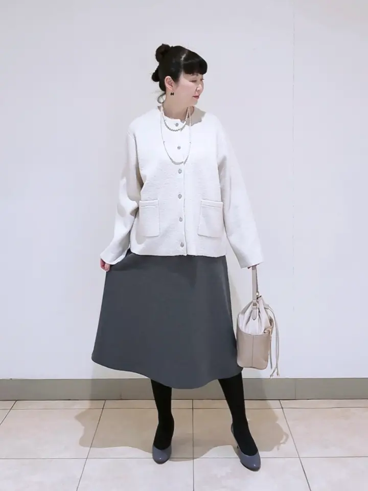 J.PRESS LADIES L スタッフ コーディネート画像