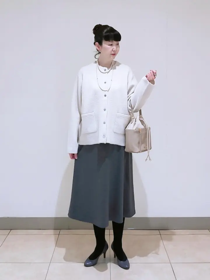 J.PRESS LADIES L スタッフ コーディネート画像