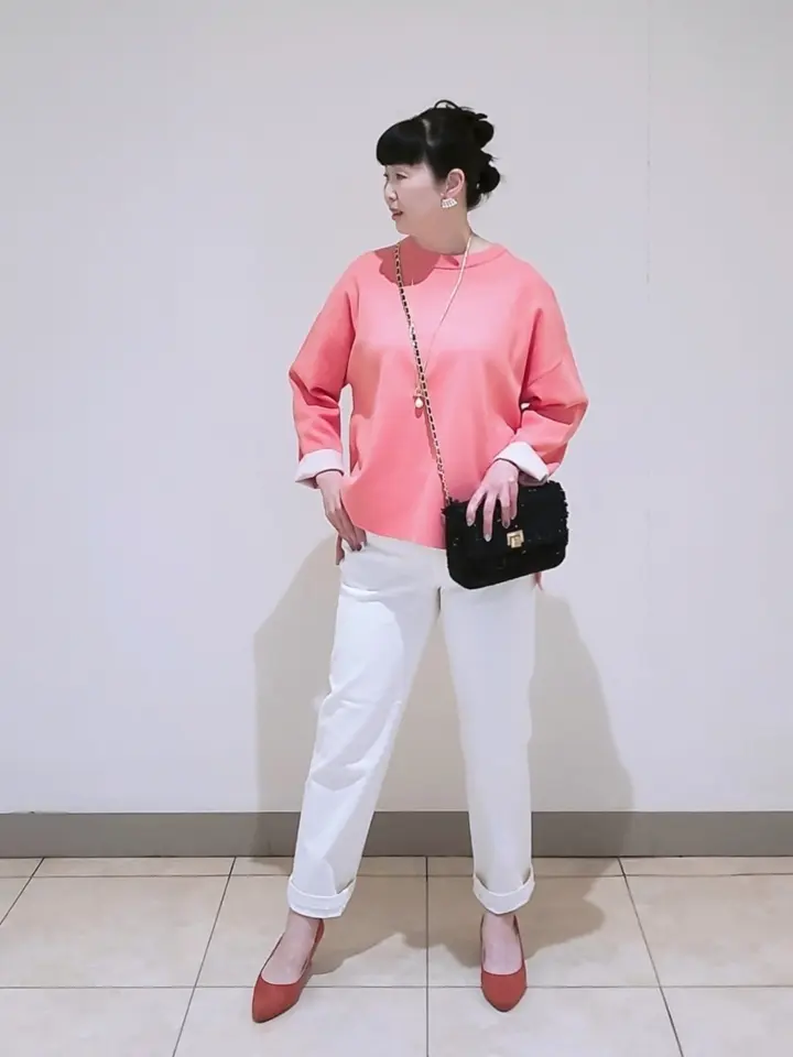 J.PRESS LADIES L スタッフ コーディネート画像