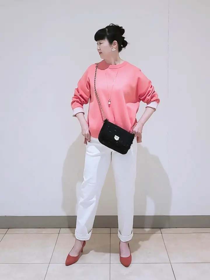 J.PRESS LADIES L スタッフ コーディネート画像